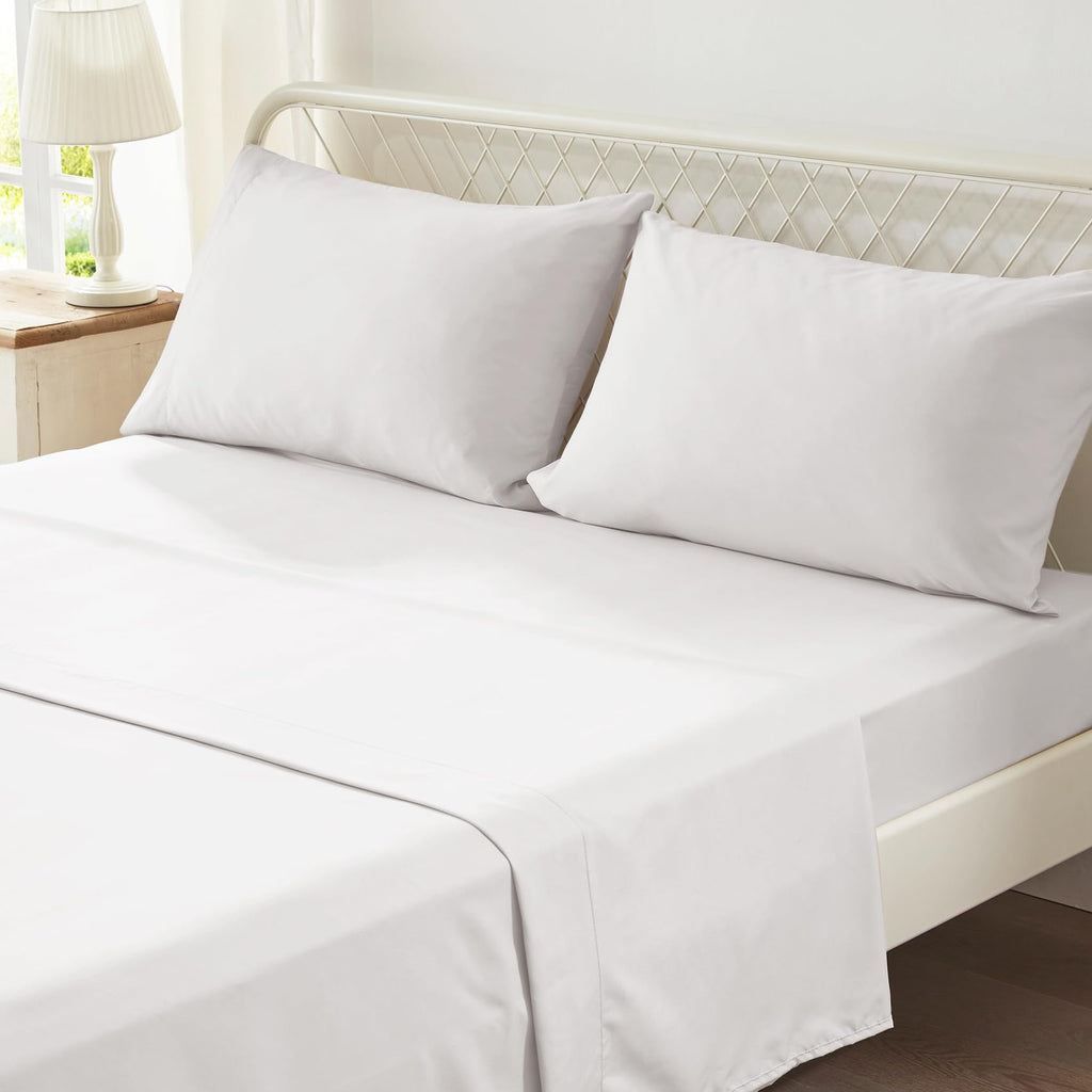 Comforter Set 7 Piece, Bed in a Bag with Sheets, All Season Ruffle Shabby Chic Bedding Sets with 1 Comforter, 2 Pillow Shams, 2 Pillowcases, 1 Flat Sheet, 1 Fitted Sheet