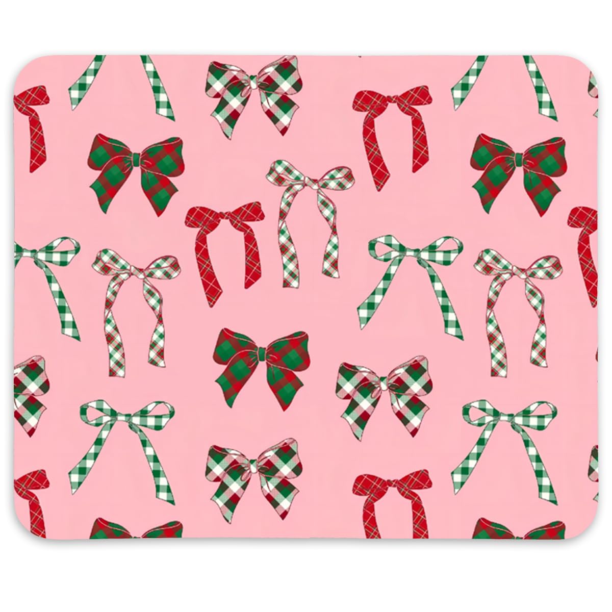 Coquette Bow Mouse Pad, Trendy Mouse Pad, Preppy Cute Mouse Pad for Desk Home Office & Gaming, 9.5x7.9 inches