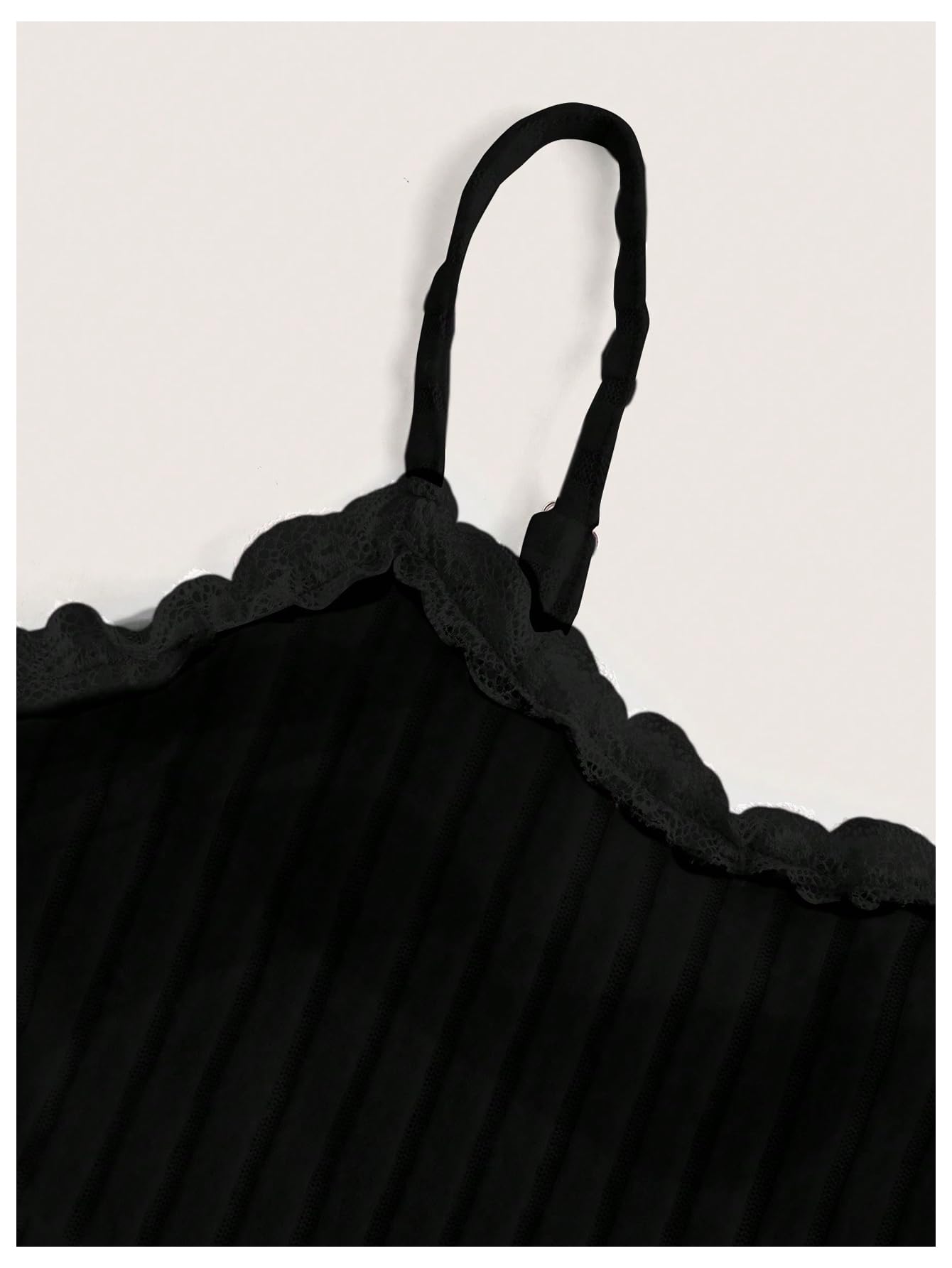 Women's 2 Piece Outfit Ribbed Knit Cute Camisole and Mini Shorts Set