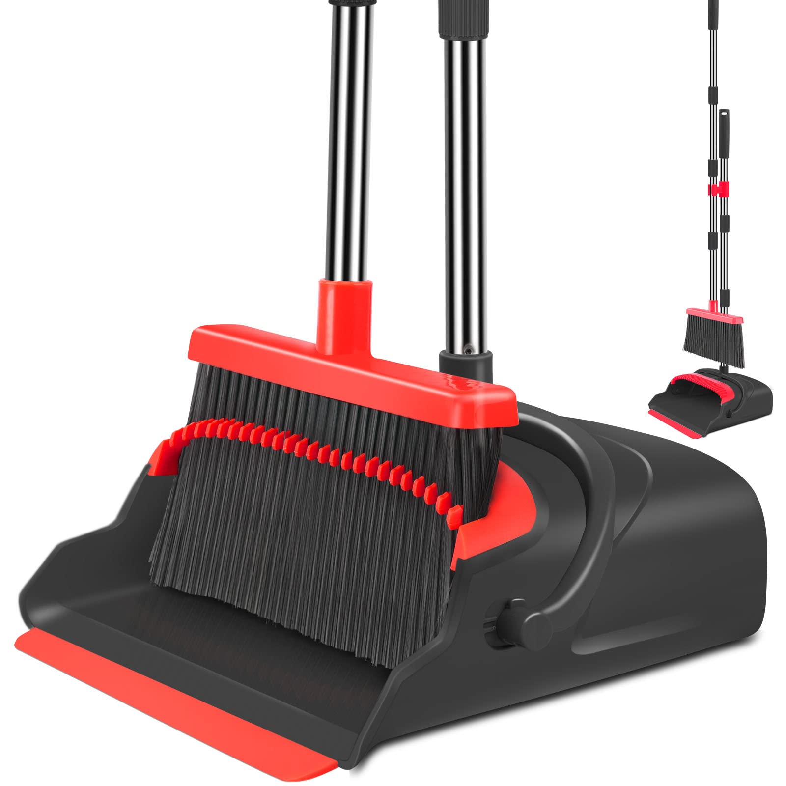 Indoor&Outdoor Broom and Dustpan Set