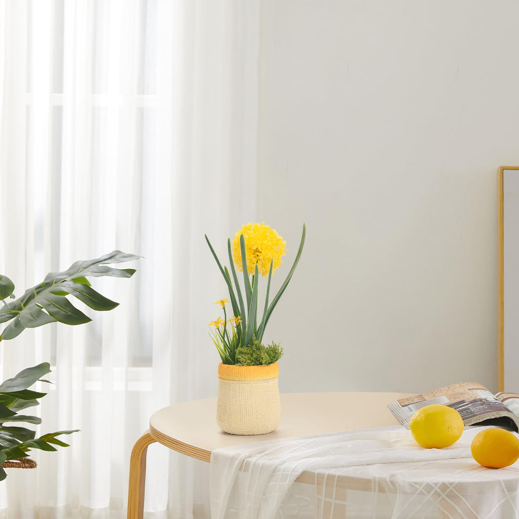 Fake Flowers in Vase