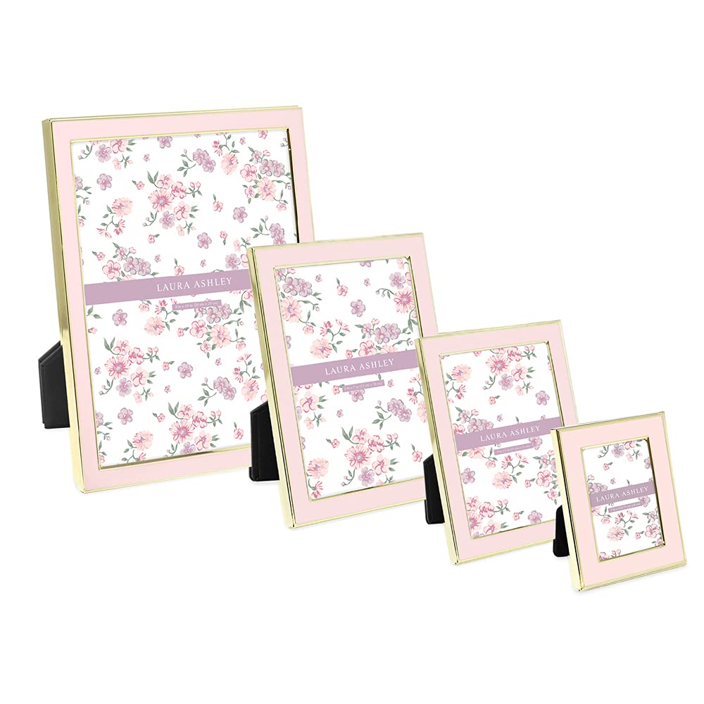 Enamel Picture Frame - Metal Edge with Easel, for Countertop, Counterspace, Tabletop Display, Bookshelf, Desk, Wall Décor, Photo Gallery