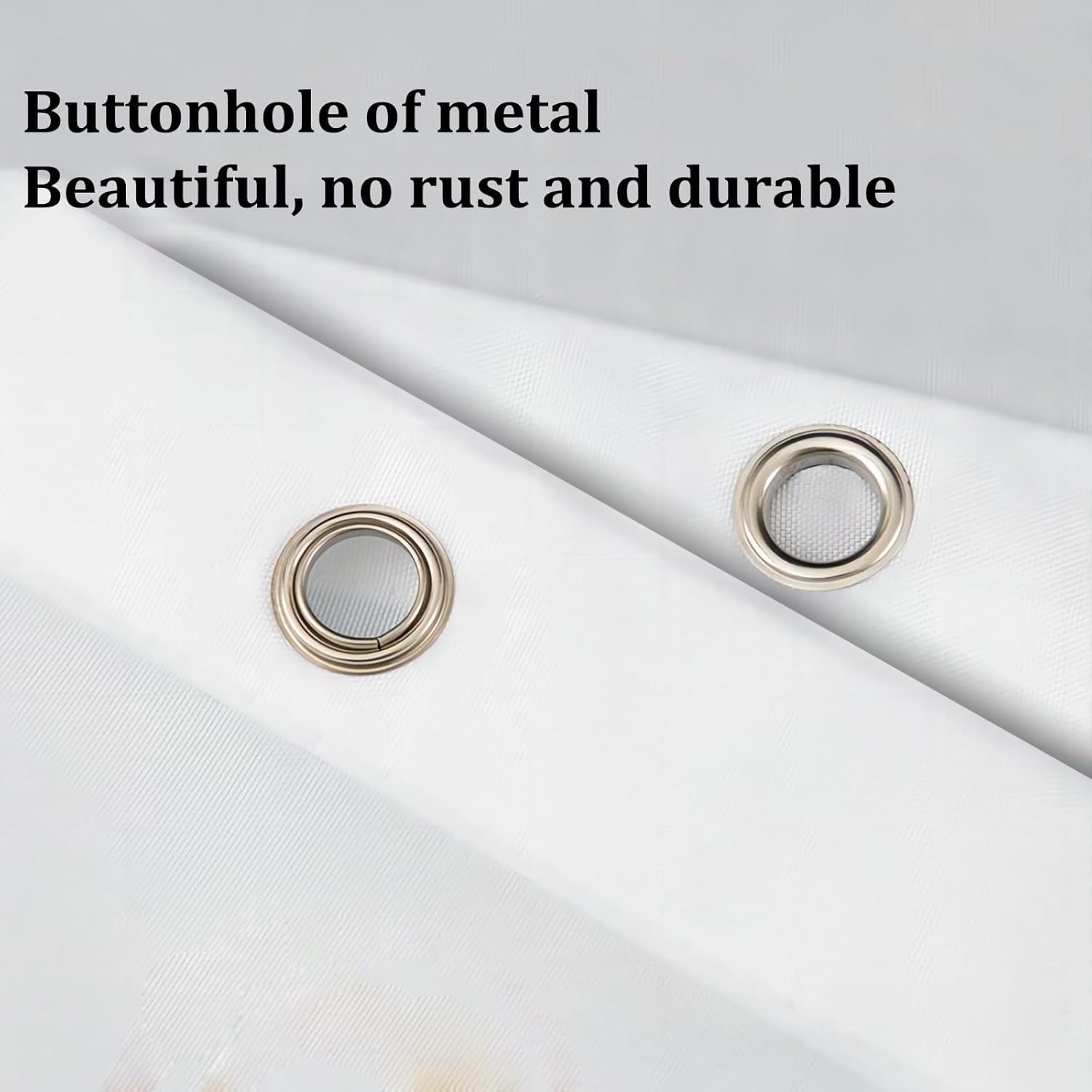 Cute Shower Curtain for Bathroom Modern Aesthetic Funky Decorative, Pretty Chic Cloth Set with Hooks, 72x72 Inch