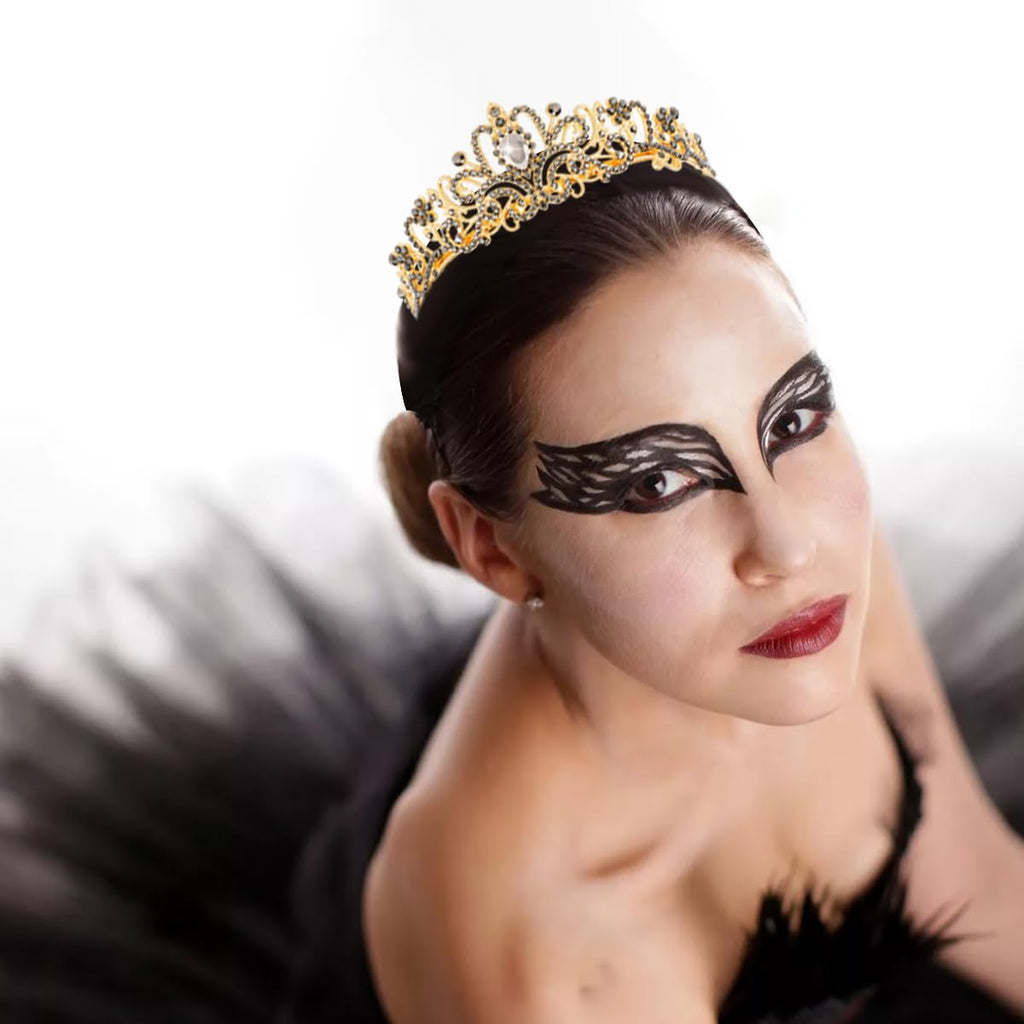 Princess Crystal Tiara Crown Headband Elegant Crown With Combs