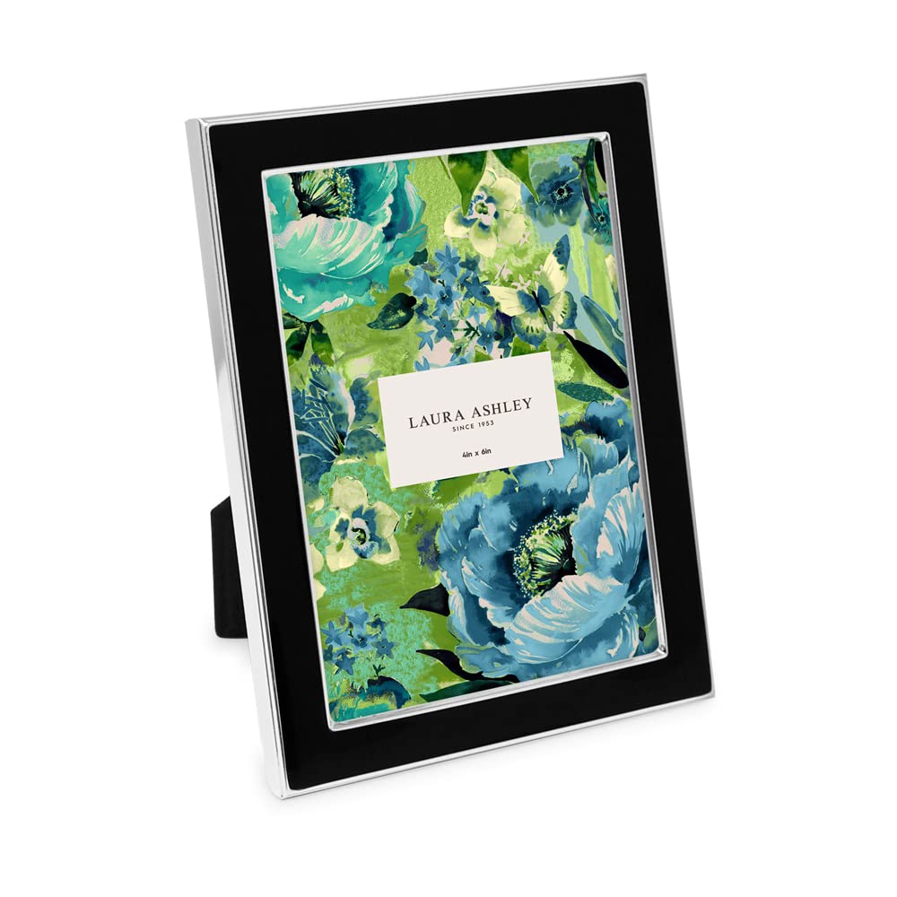 Enamel Picture Frame - Metal Edge with Easel, for Countertop, Counterspace, Tabletop Display, Bookshelf, Desk, Wall Décor, Photo Gallery