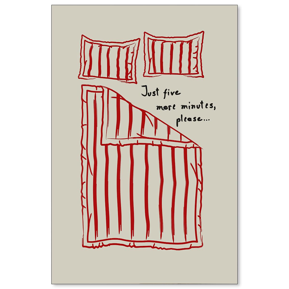 Quote Wall Art Motivational Cute Animal Posters Everything Is Figureoutable Prints Kids Bedroom Wall Decor 12X16 inch Unframed