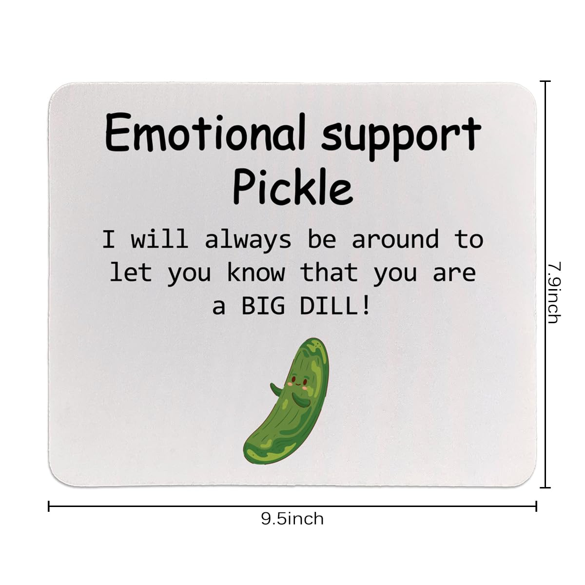 Non-Slip Rubber Smooth Aesthetic MousePads for Computer & Laptop, 9.5x7.9 inches