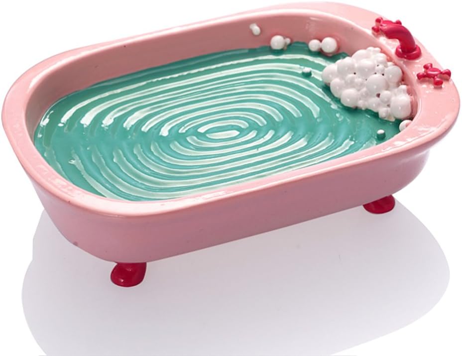 Resin Bathtub Shape Soap Dish of Bathroom Accessories