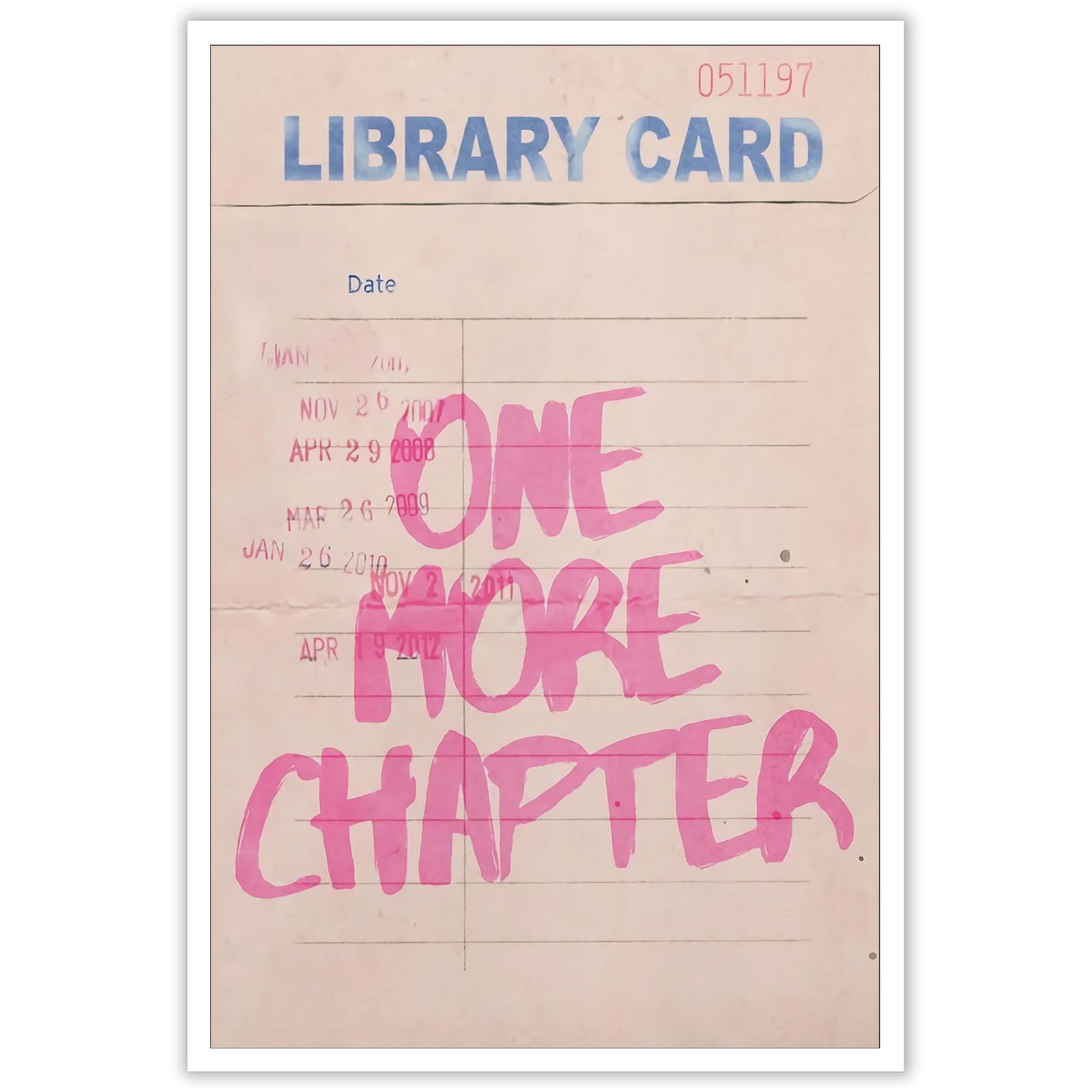 Vintage Canvas Print Poster Trendy Wall Art