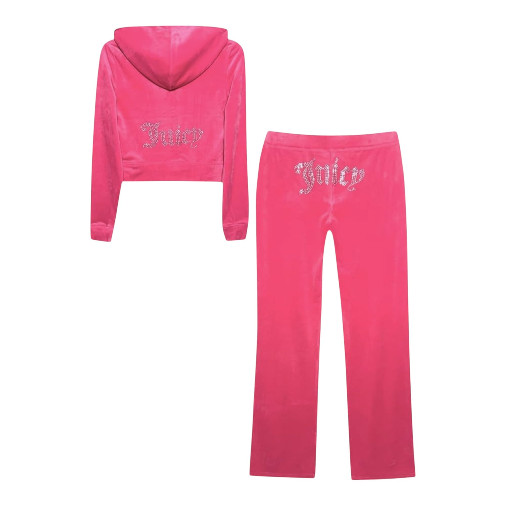 Juicy Couture Women's Bling Velour Tracksuit