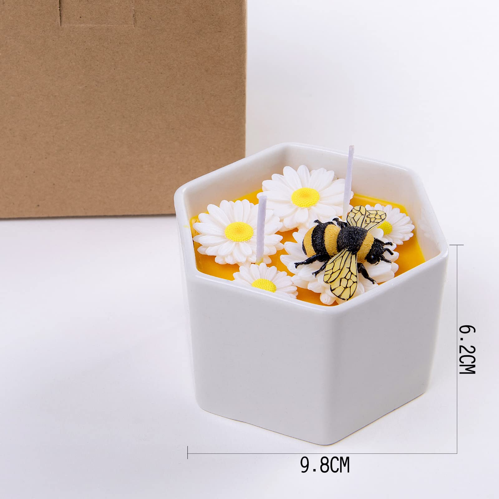 Cereal Bowl with Metal Spoon Scented Soy Candle