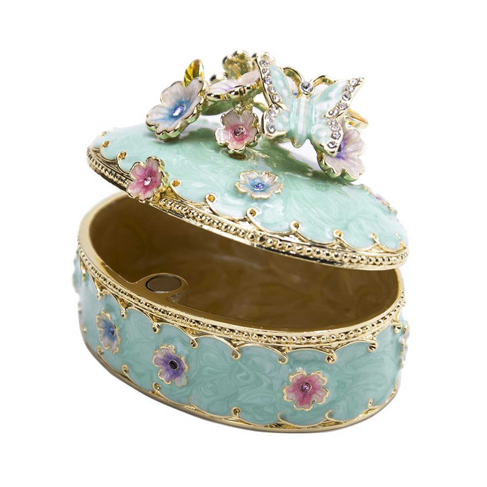 Jewelry Trinket Box Decorative Vintage Style Jewelry Organizer