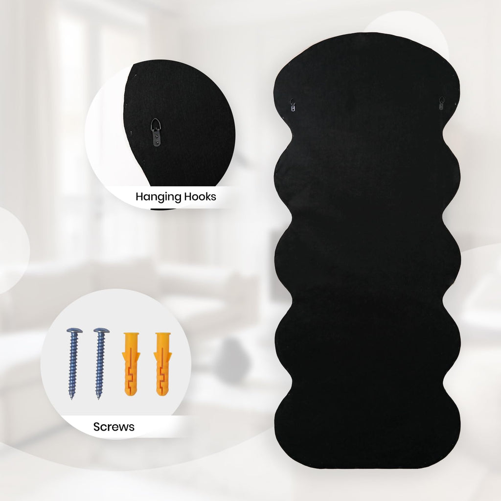 Irregular Full Body Mirror Wall Mounted Floor Mirror