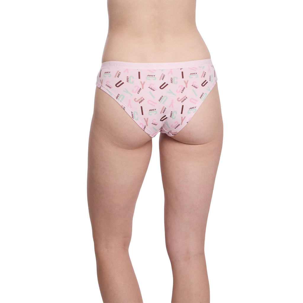 Juicy Couture Women's Cotton Underwear Set 5 Pack