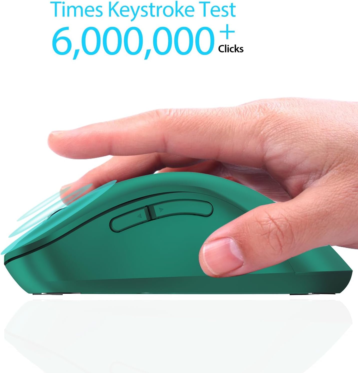 Portable Computer Wireless Mouse for Laptop, PC, Desktop, MacBook, 5 Buttons