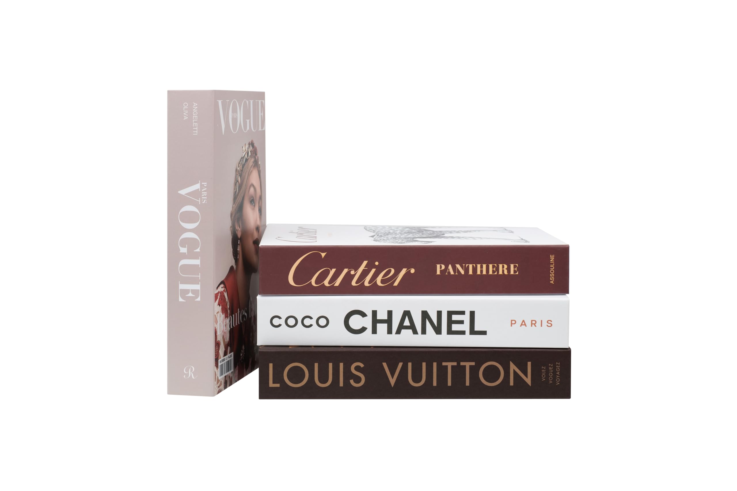 Decorative Faux Books â€?Aesthetic Home Decor Set for Living Room, Bookshelf, and Preppy Spaces