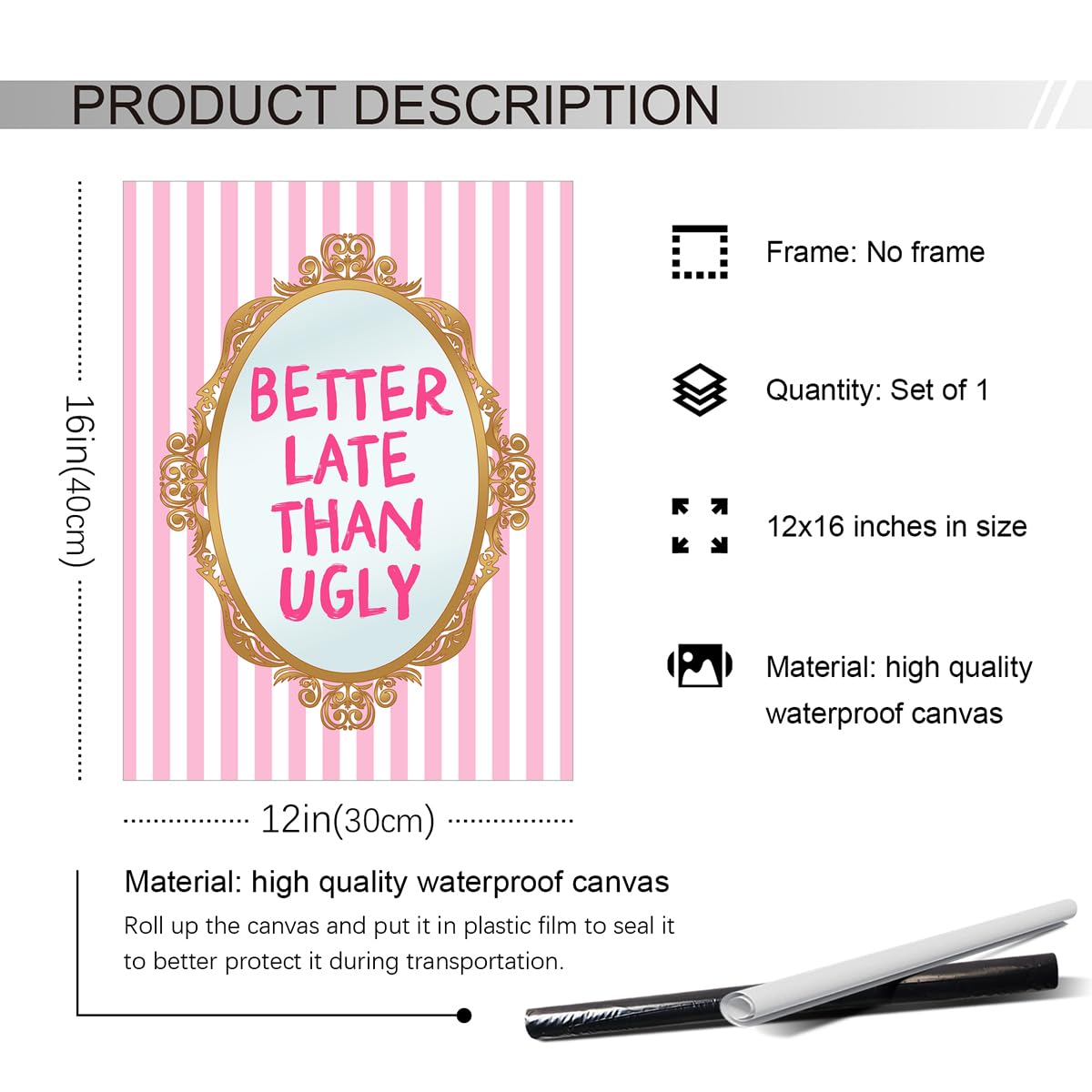 Trendy Coquette Wall Poster