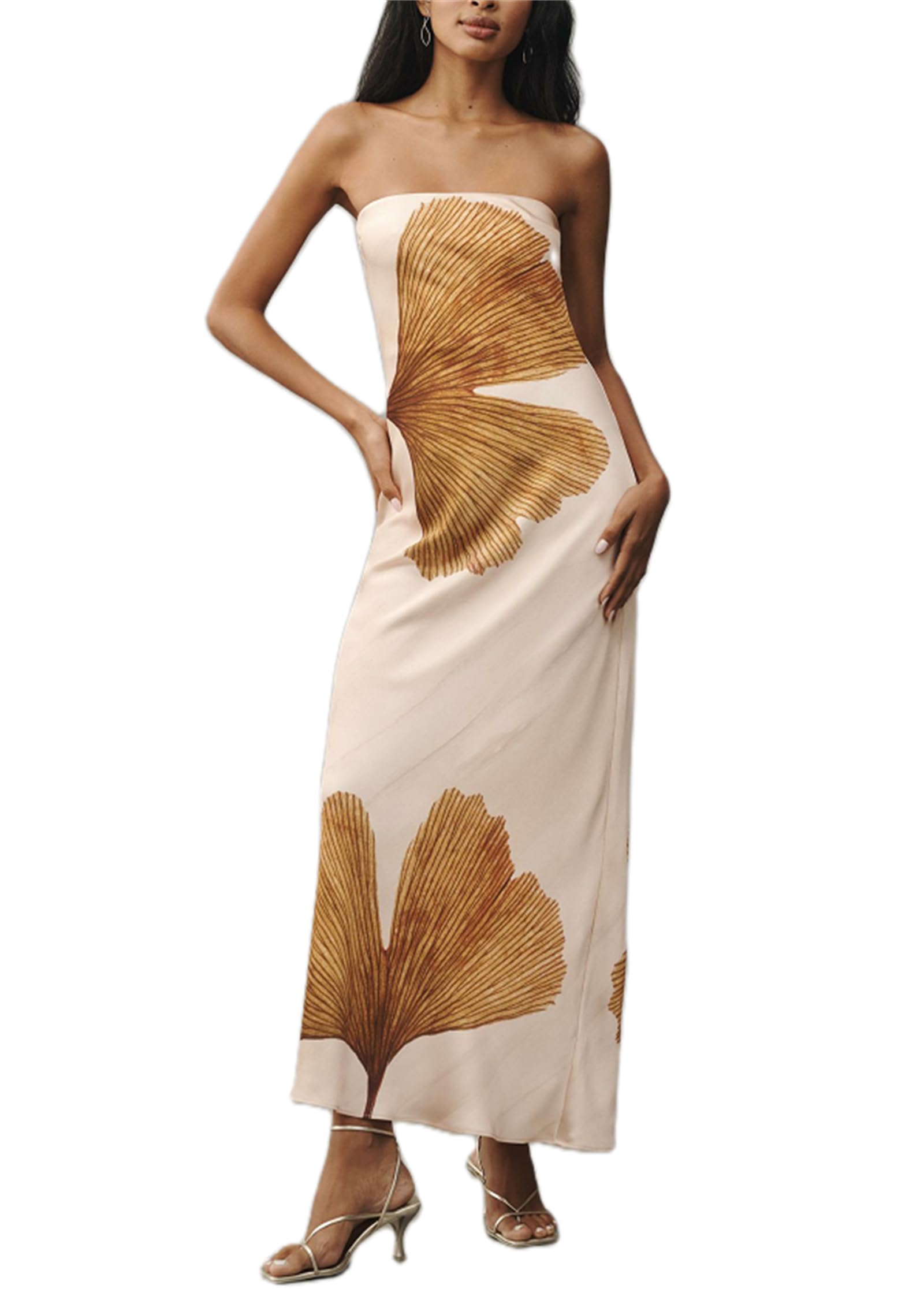 Women Sexy Floral Bodycon Maxi Dress Elegant Dress Sleeveless Summer Long Dress Cocktail Party Dress