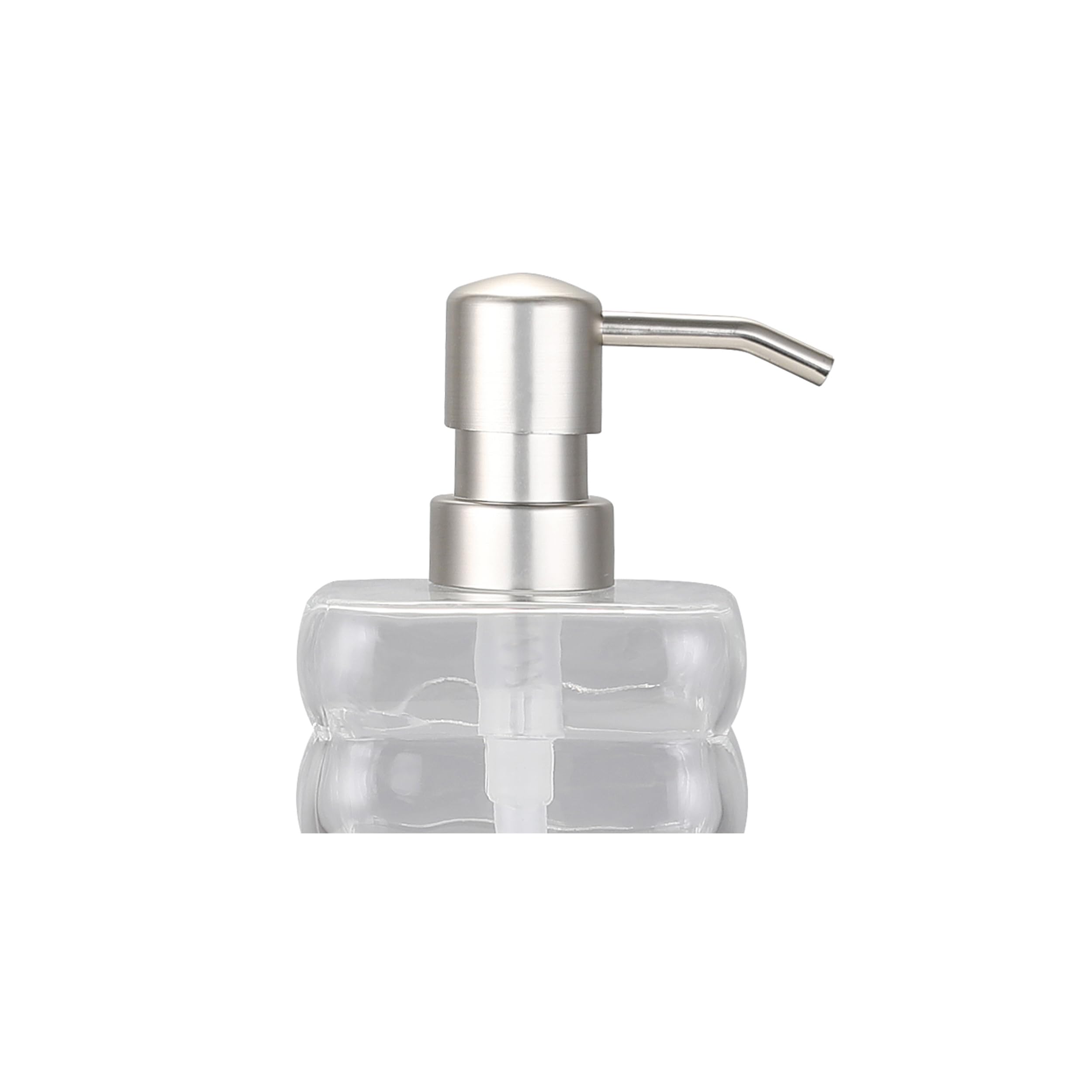 Glass Soap Pump Dispenser, Refillable Soap Dispenser