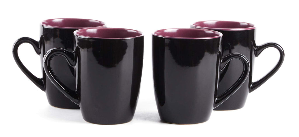 Stoneware Two-Tone Colors Life 12pc Dinner Set