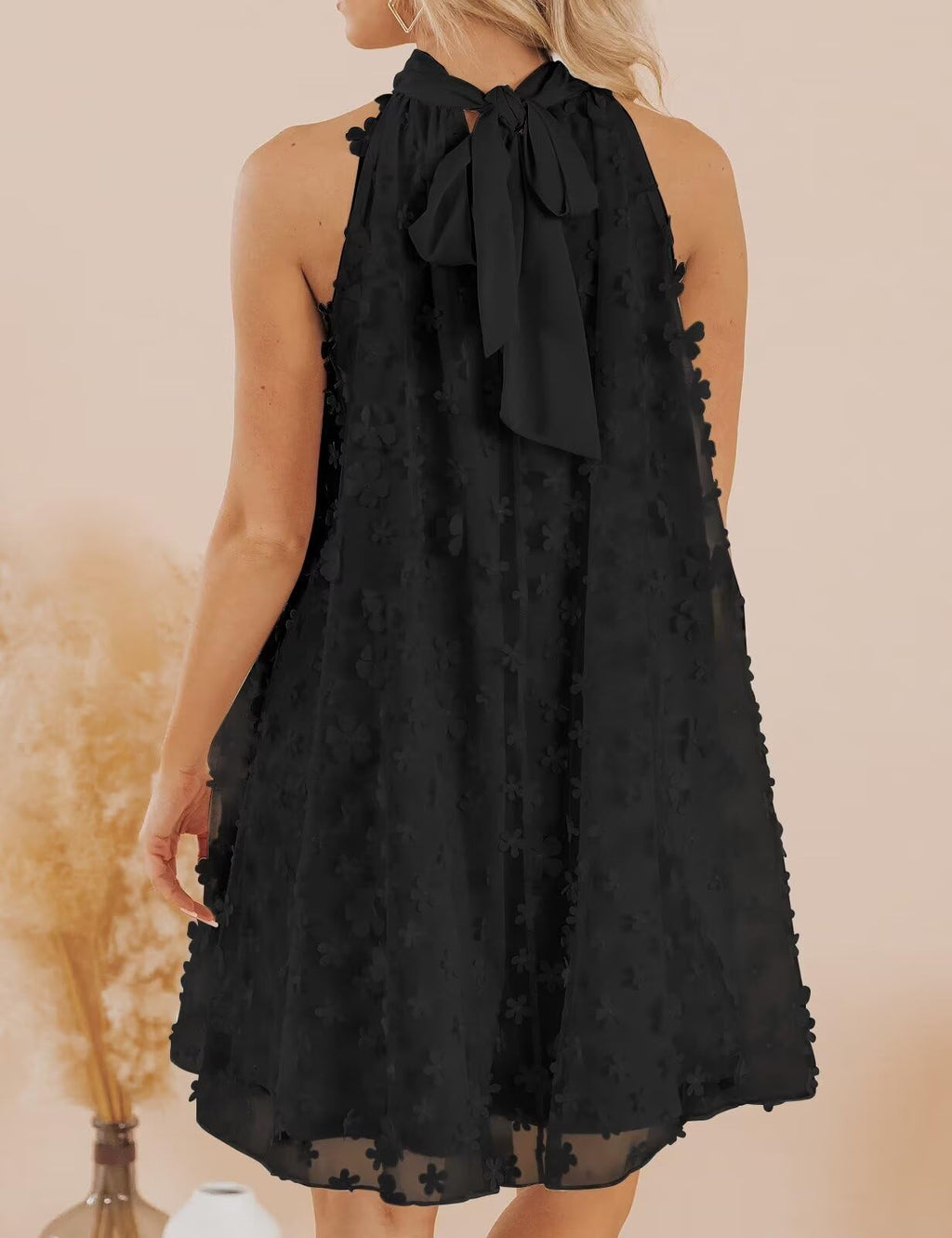 Women's Summer Formal Dresses Cocktail Halter Swing Dress Cute A Line Dress