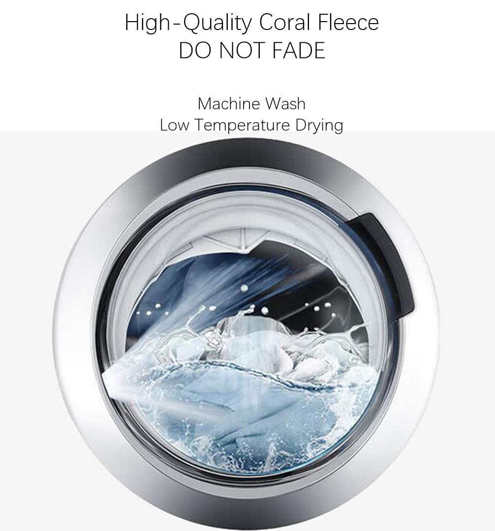 Ultra Soft Towel Set - Quick Drying - 2 Bath Towels 2 Hand Towels 2 Washcloths - Microfiber Coral Velvet Highly Absorbent Towel (6 Pcs)