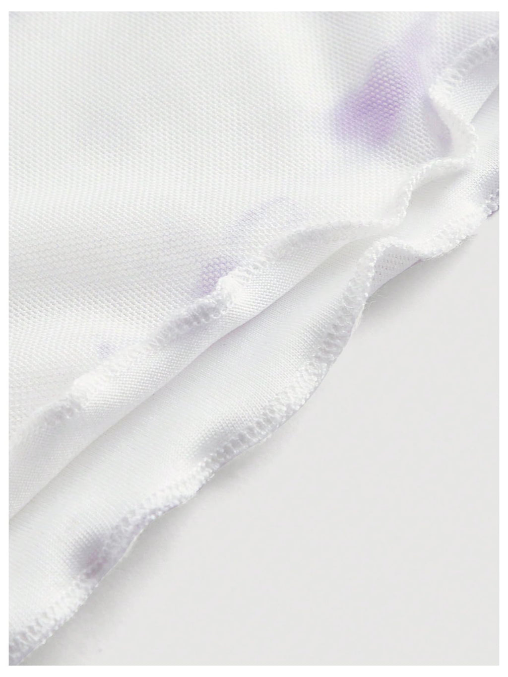 Verdusa Women's Floral Print Mesh Bell Sleeve Tie-Front Top with Lettuce Trim