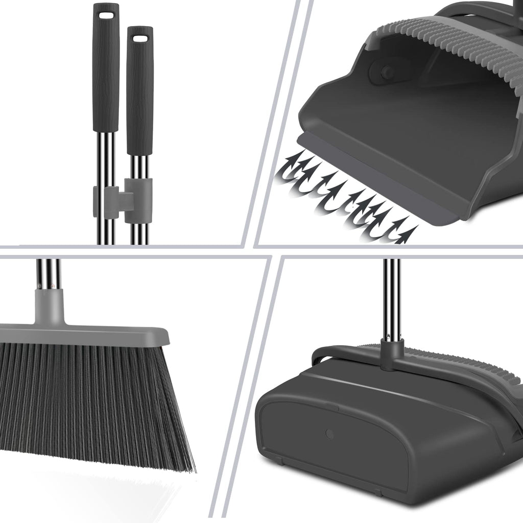 Indoor&Outdoor Broom and Dustpan Set