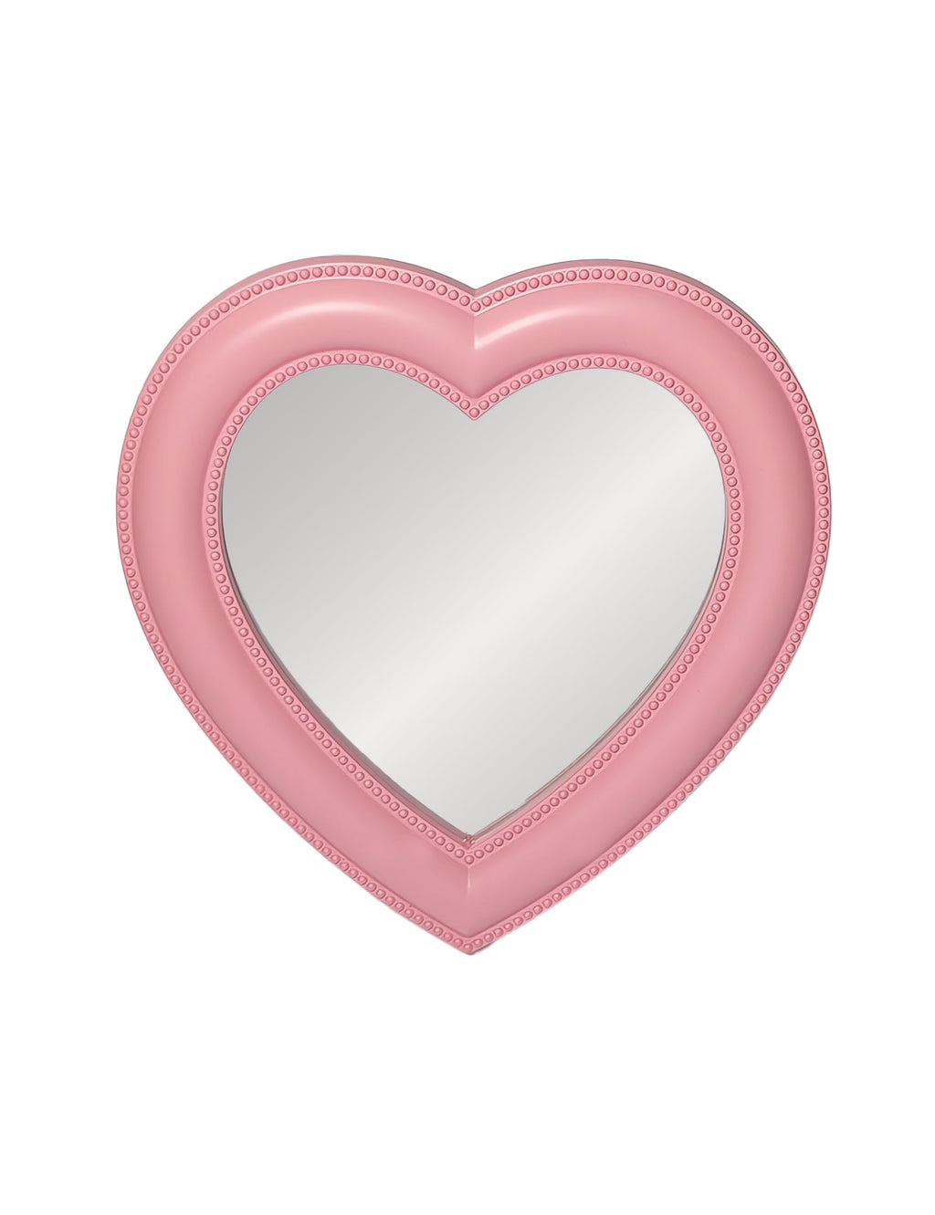 Heart Magnetic Locker Mirror, 6.9"x7.3"