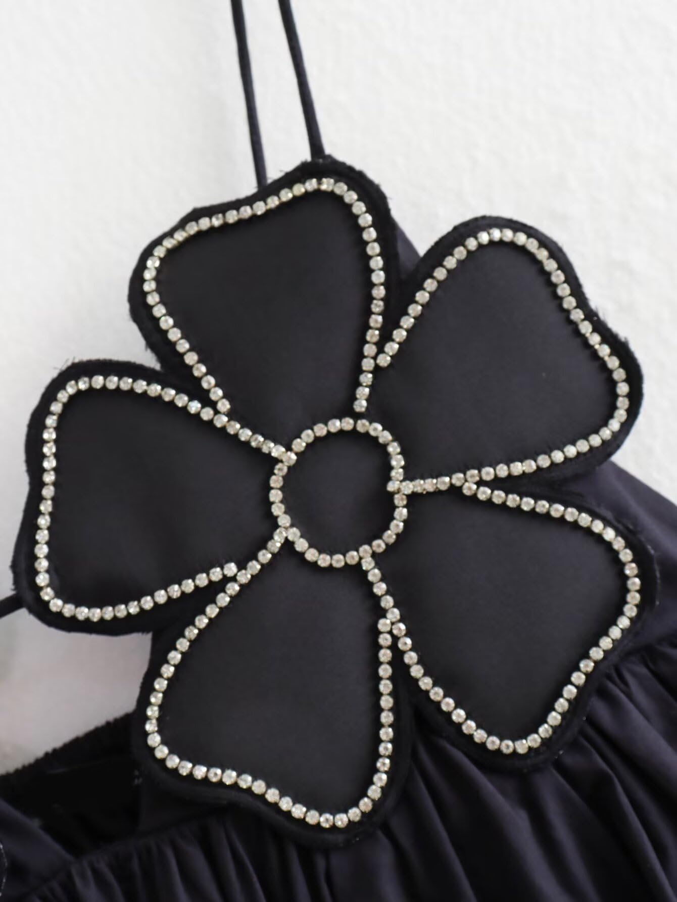 Women's Tank Tops 3D Flower Summer Sleeveless Sexy Backless Top Camisoles Y2k Going Out Party Shirt Streetwear