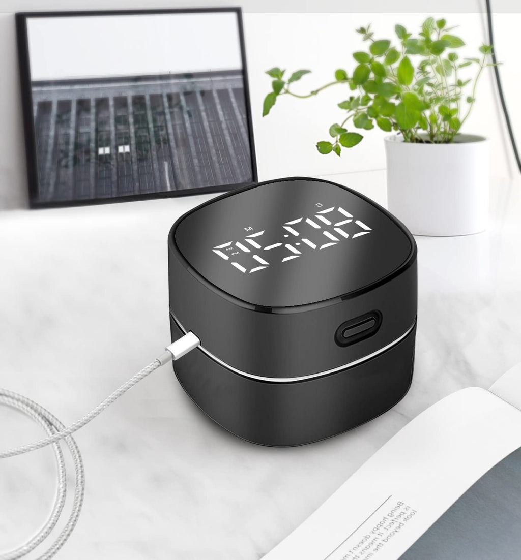 Desktop Vacuum Cleaner, Mini Table dust Sweeper Energy Saving, High Endurance up to 400 mins, Cordless & 360º Rotatable for Cleaning