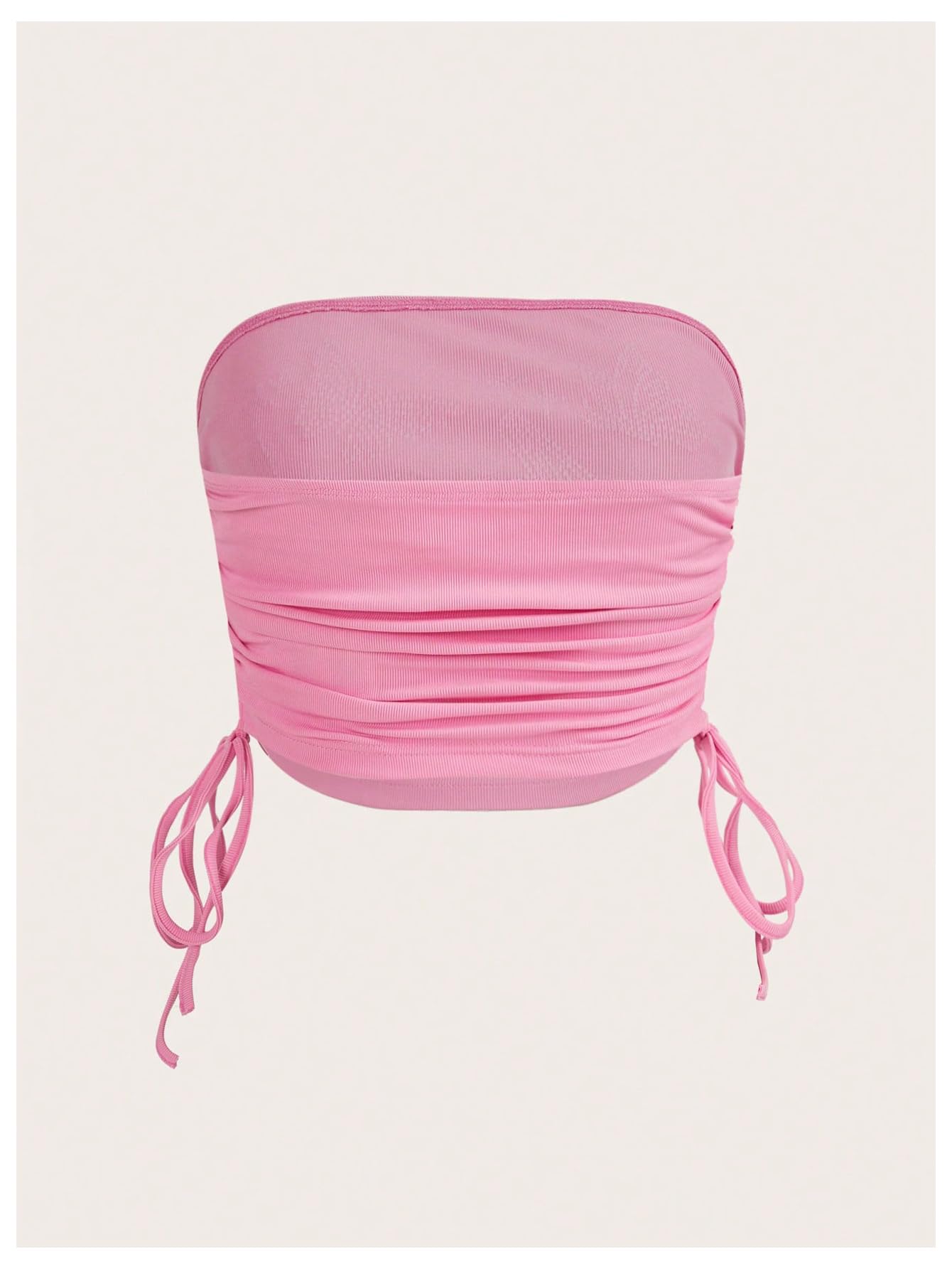 Women's Y2K Tube Tops Rhinestone Strapless Sleeveless Graphic Crop Tops