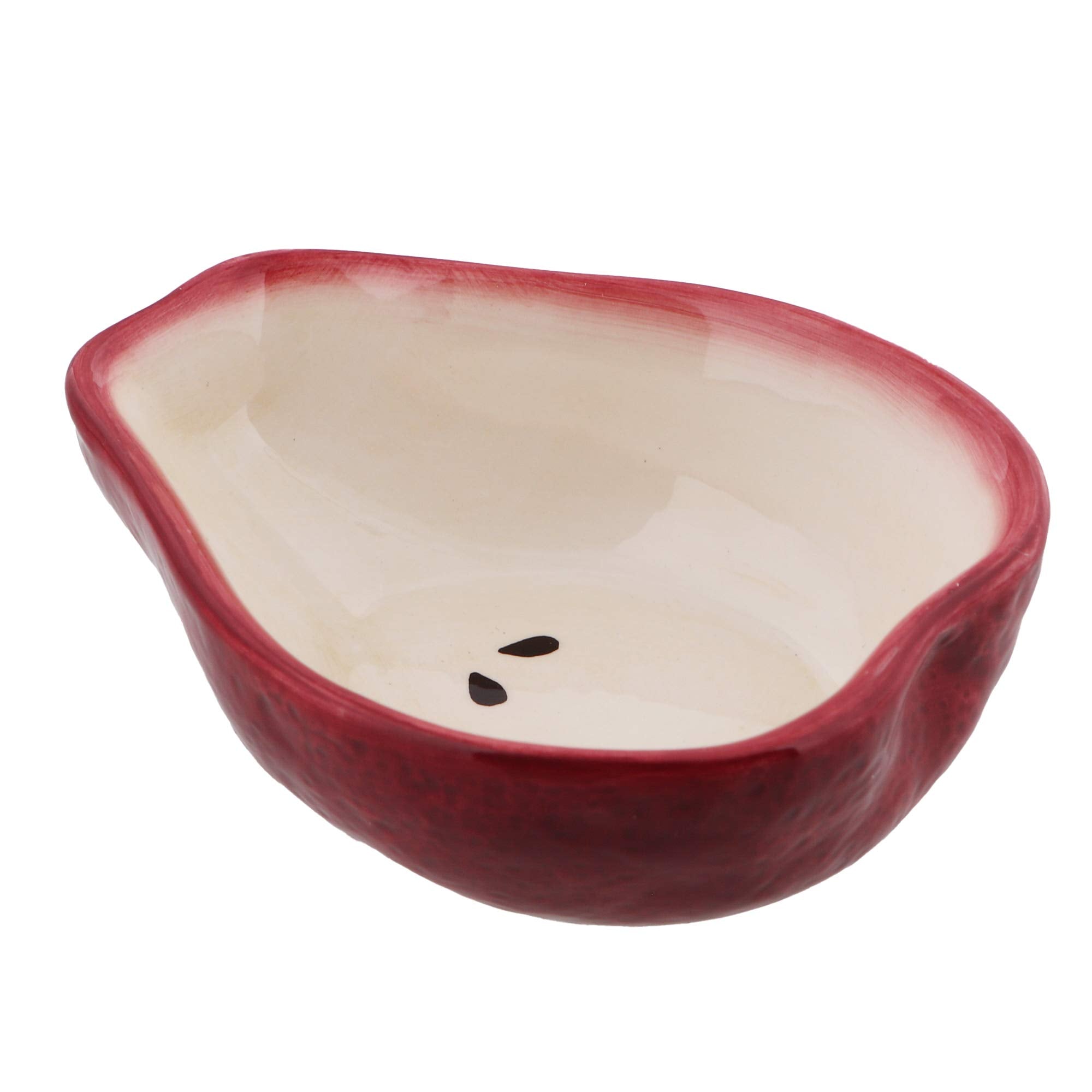 Fruit Pear Shaped Novelty Ceramic Mini Serving Bowl
