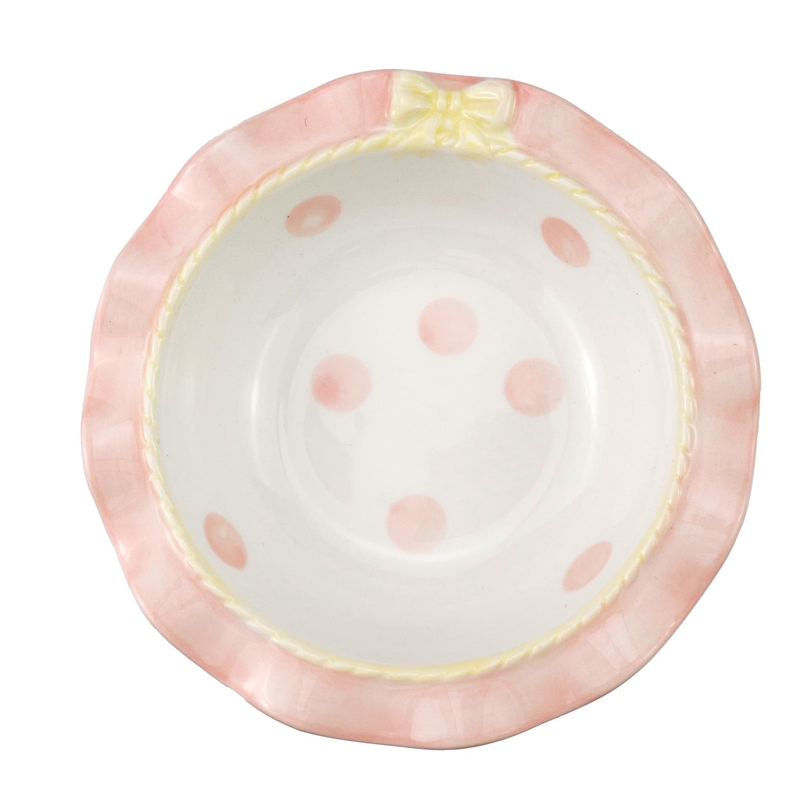 Cute Ceramic Bowls Porcelain Dessert Bowl Suitable (5 Inch)
