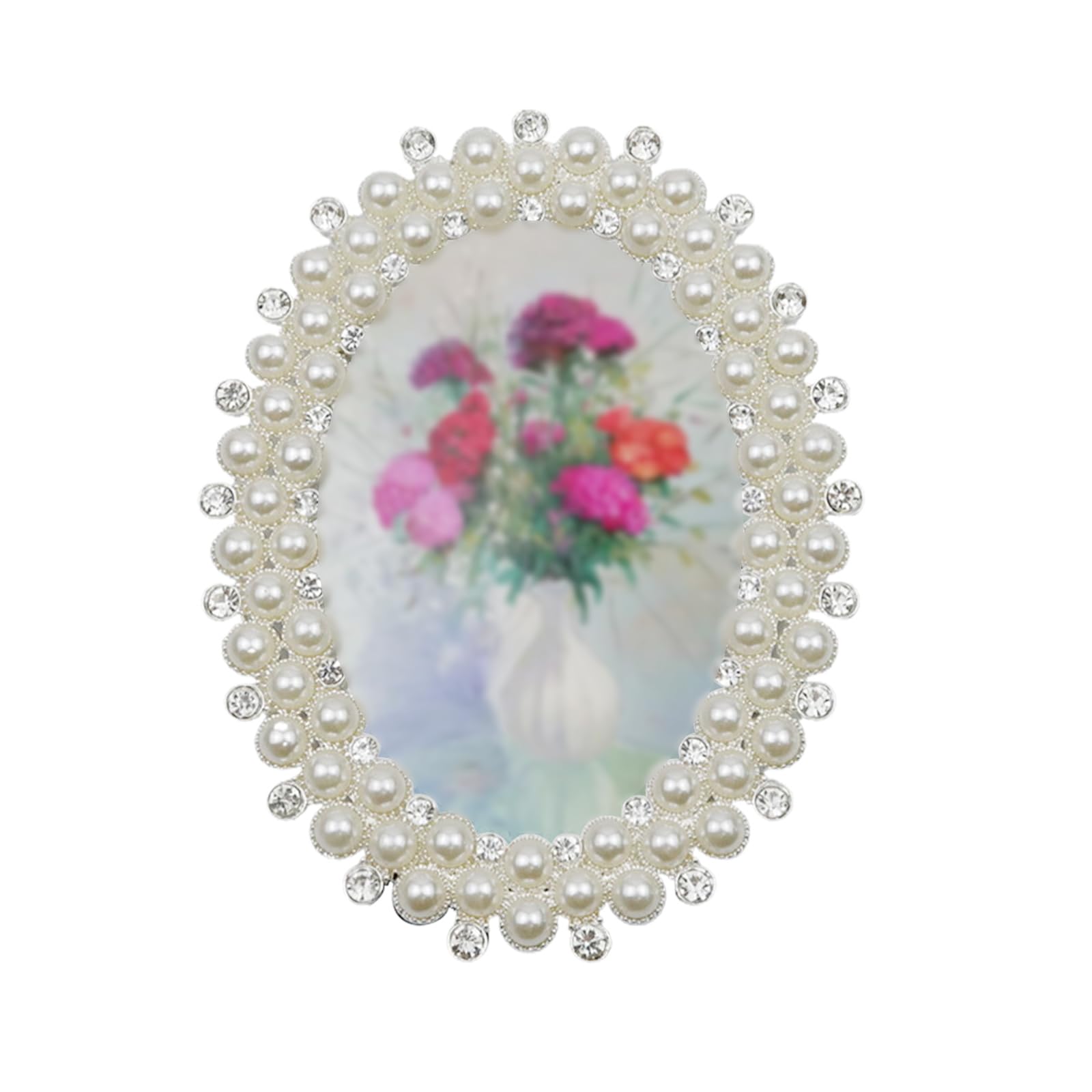 Vintage Picture Frame with Glass Front, Home Decor for Wall Hanging or Tabletop Display