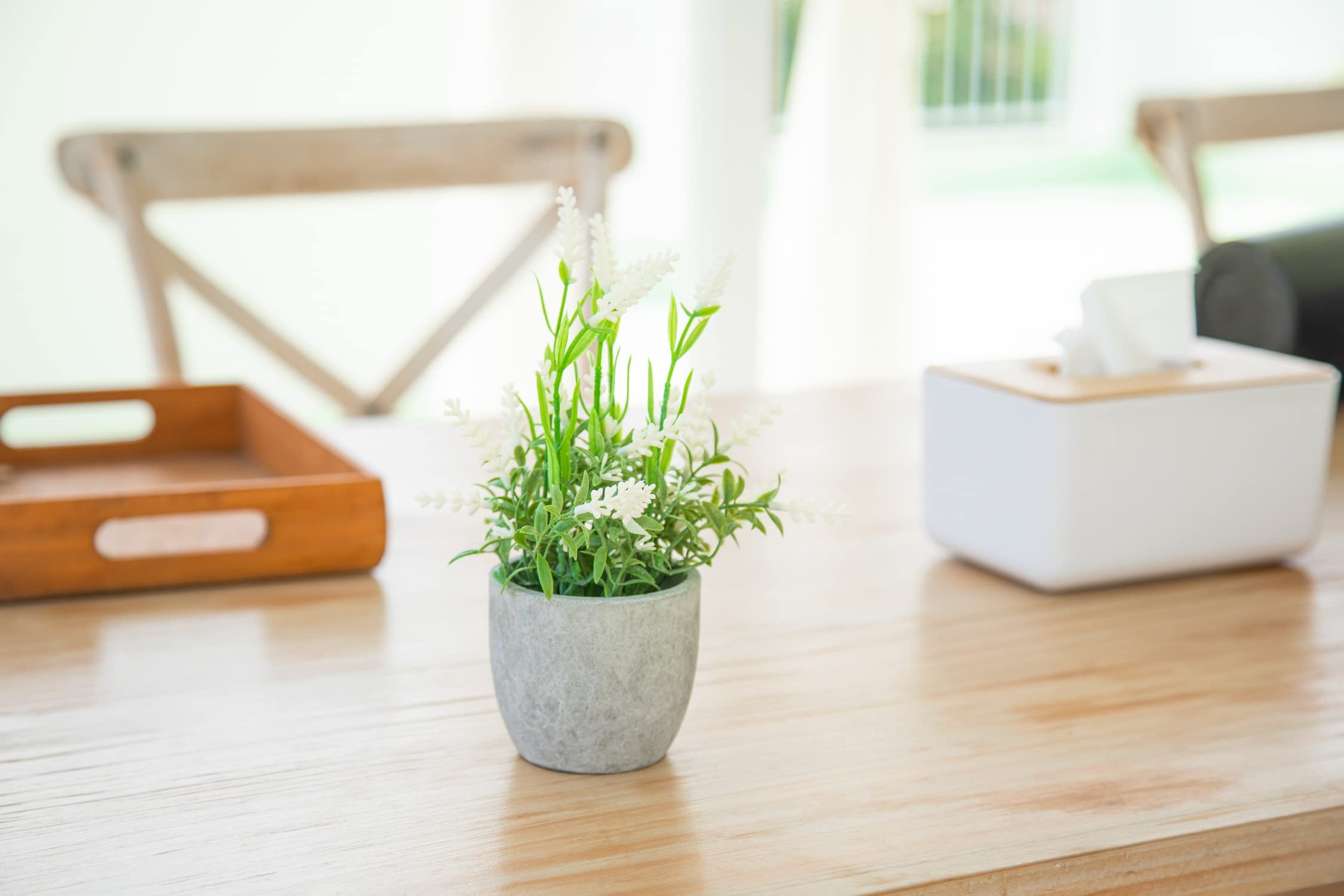 Fake Flowers in Vase