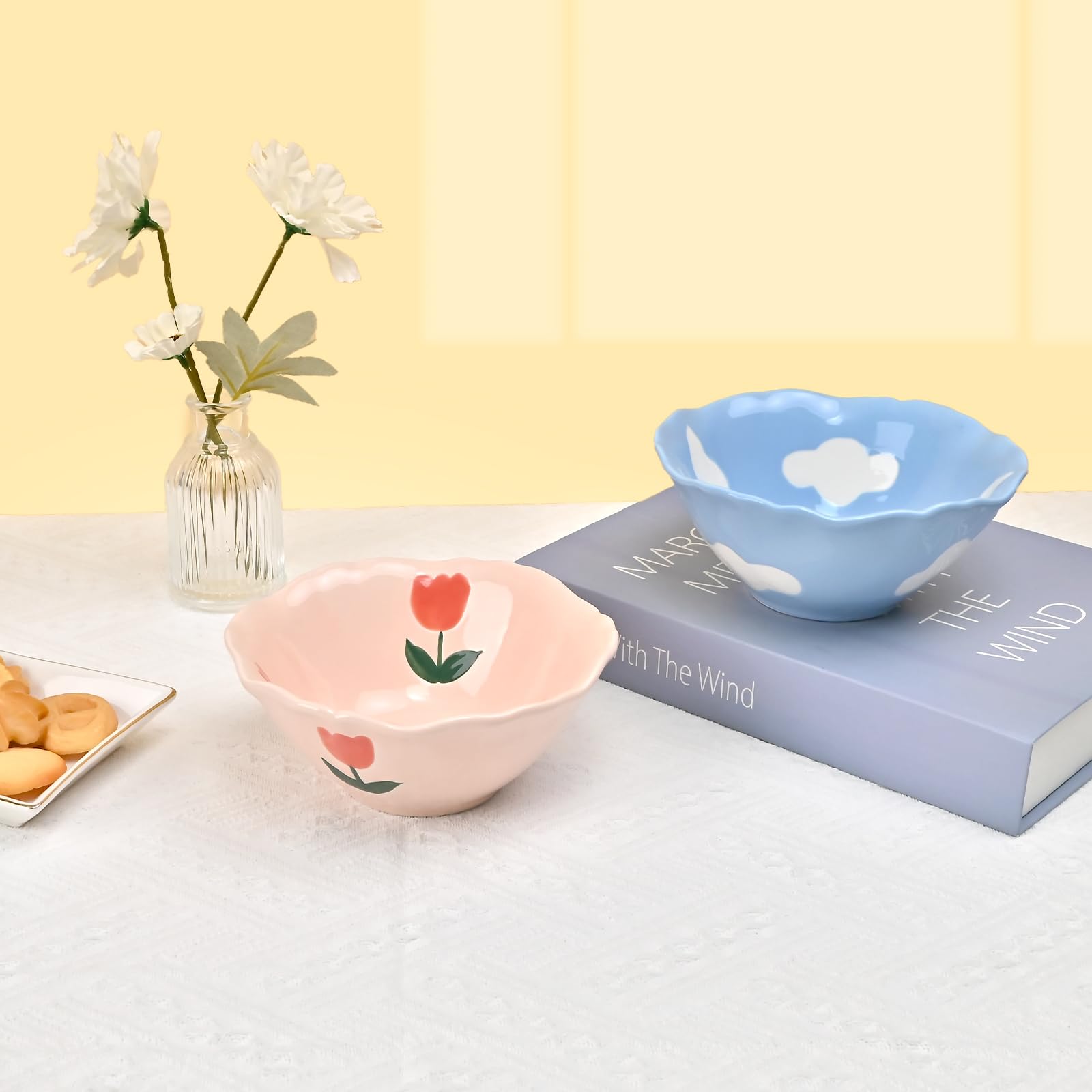 Ceramic Floral Cute Bowl
