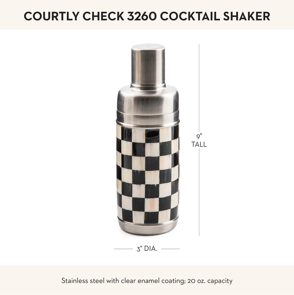 Cocktail Shaker, Stainless-Steel Shaker Cup with Lid, Bartender Equipment for Home, 20 Ounces