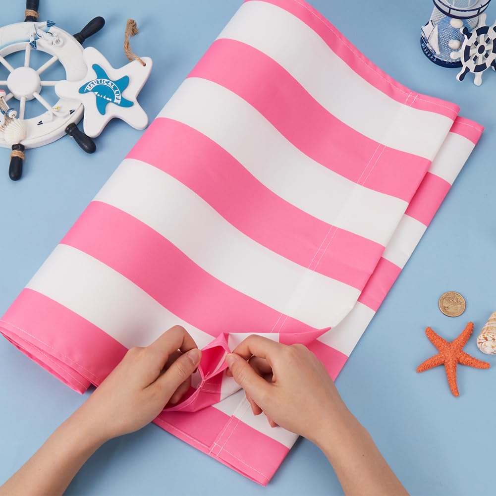 Cute 1pcs Beach Sling Chair Replacement Lawn Chair Webbing Chair Oxford Cloth 435 * 1165mm Outdoor Patio Foldable Chaise Lounge Chair Fabric