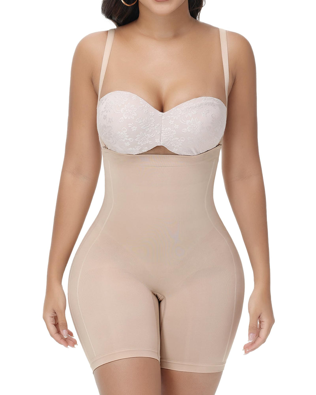 Seamless Tummy Control Shapewear for Women Butt Lifting Shorts High Waisted Panties Strapless Fajas Colombianas