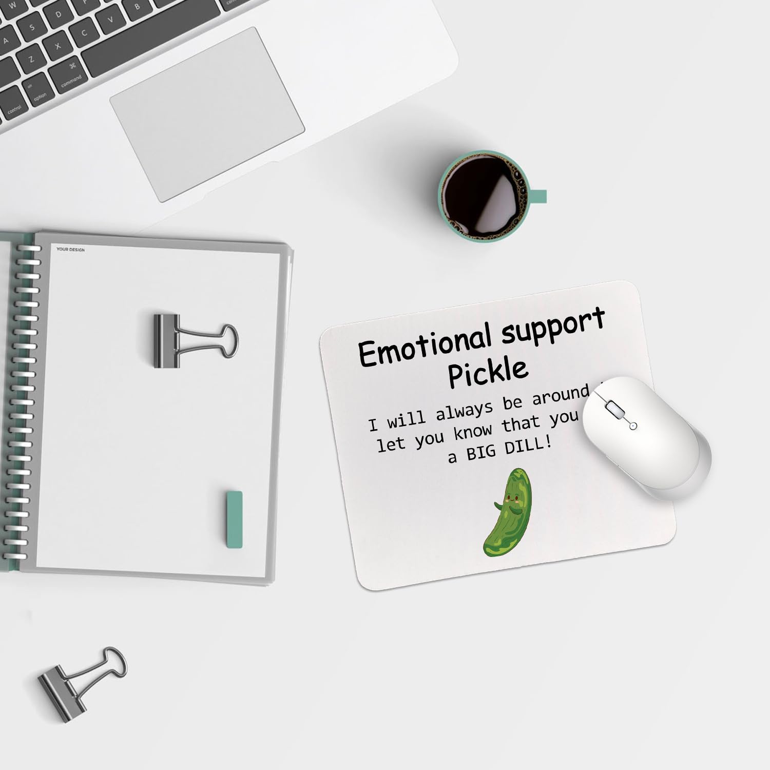 Non-Slip Rubber Smooth Aesthetic MousePads for Computer & Laptop, 9.5x7.9 inches