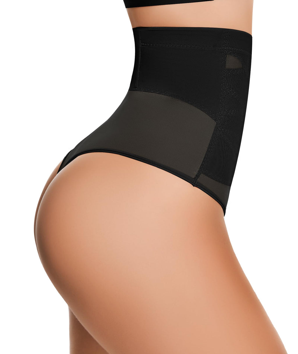 Thong Shapewear Tummy Control Underwear for Women High Waisted Body Shaper Stomach Girdle Panties