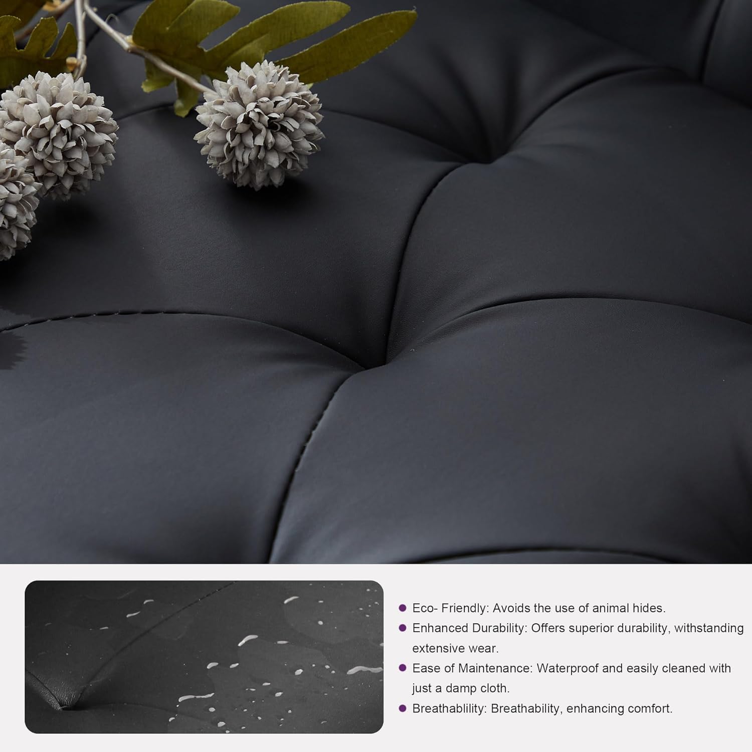 Velvet Loveseat Sofa w/ 2 USB Charger Ports and 2 Cupholders, Mid-Century Modern Tufted