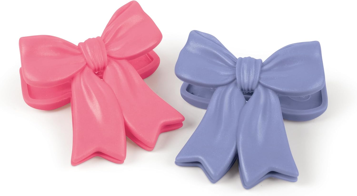 Coquette Clips Charming Ribbon Bow Bag Clips Set of 4 Durable Food Storage Clips Kitchen Accessories