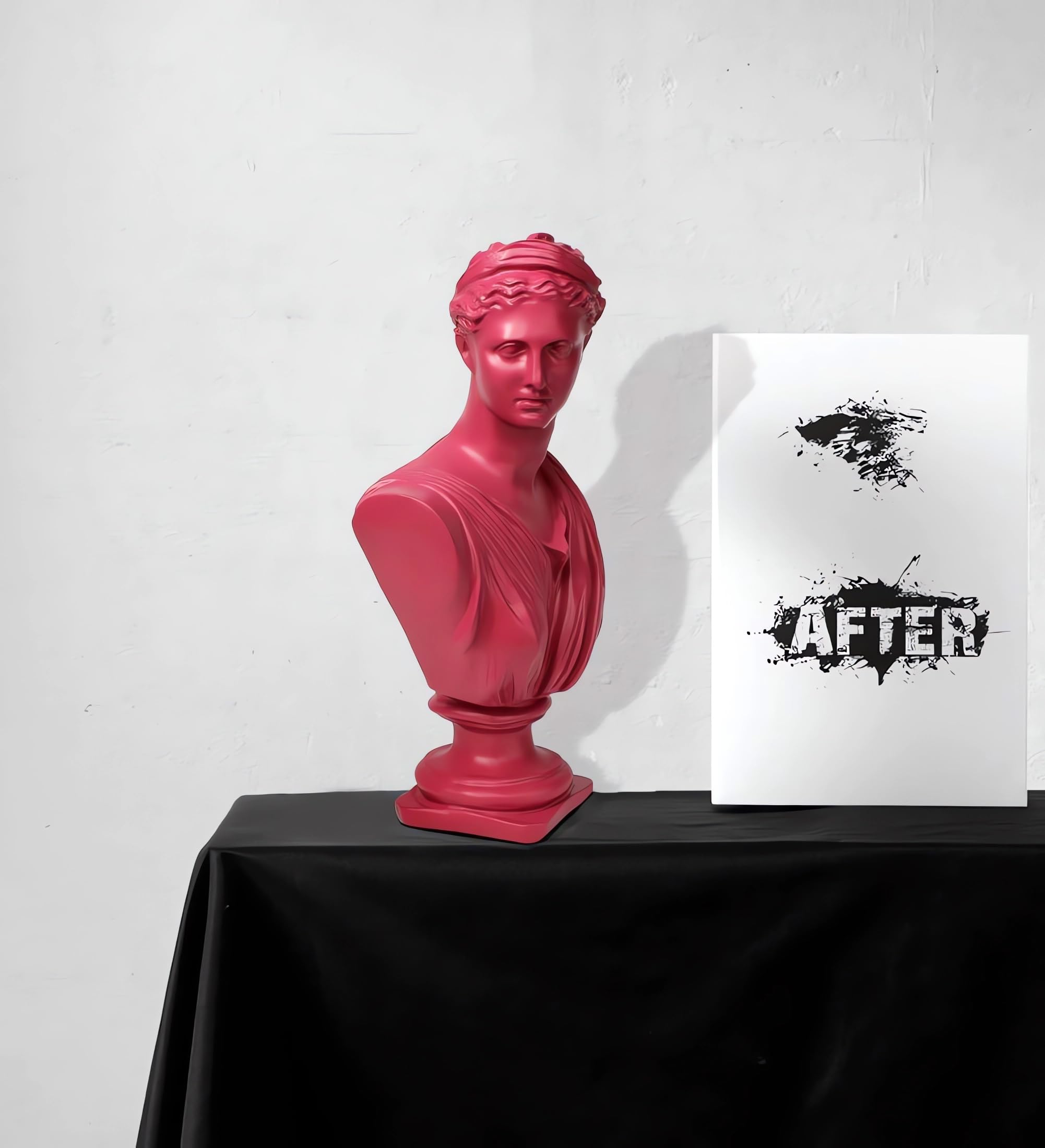 Greek Statue of Diana Goddess - Classic Roman Head Bust Greek Mythology Figurine Sculpture