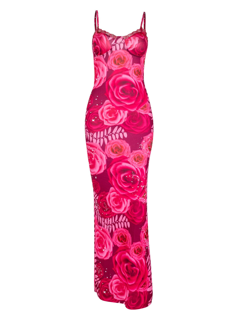 Women Sexy Backless Satin Maxi Dresses Spaghetti Strap Floral Print Dresses Slim Fit Elegant Long Dresses Night Party Outfits