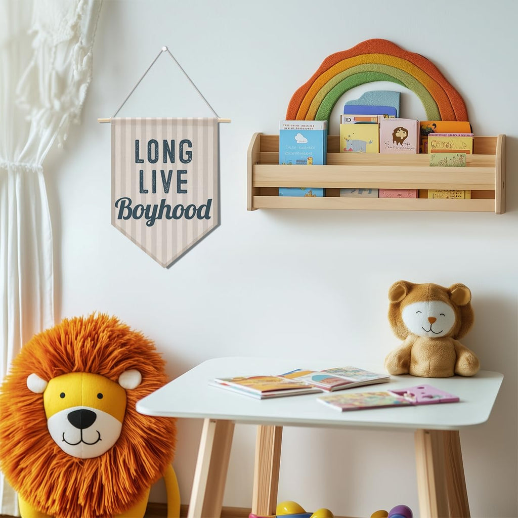 Preppy Positive Affirmations Wall Hanging Pennant Flag â€?Aesthetic Decor for Classroom, Bedroom, or Home