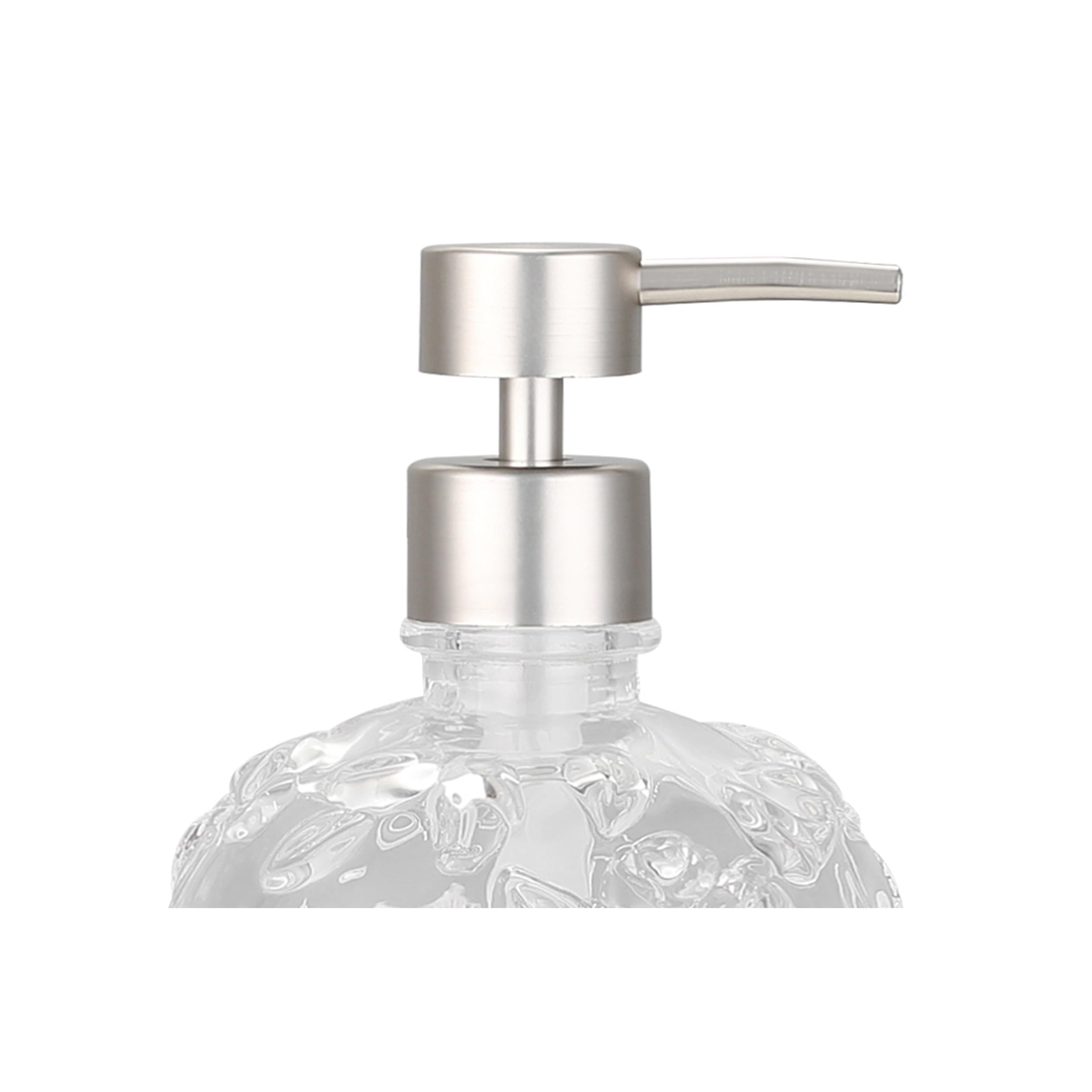 Glass Soap Pump Dispenser, Refillable Soap Dispenser