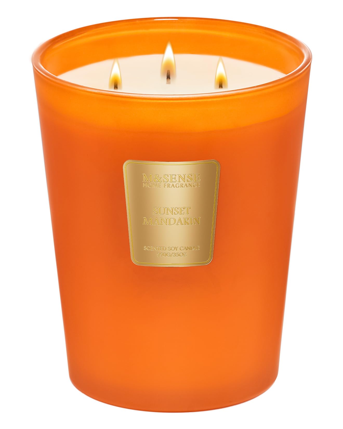 Large Soy Scented Candles, Non Toxic Natural Spring Candles 35oz 150 Hours Long Lasting Slow Burning