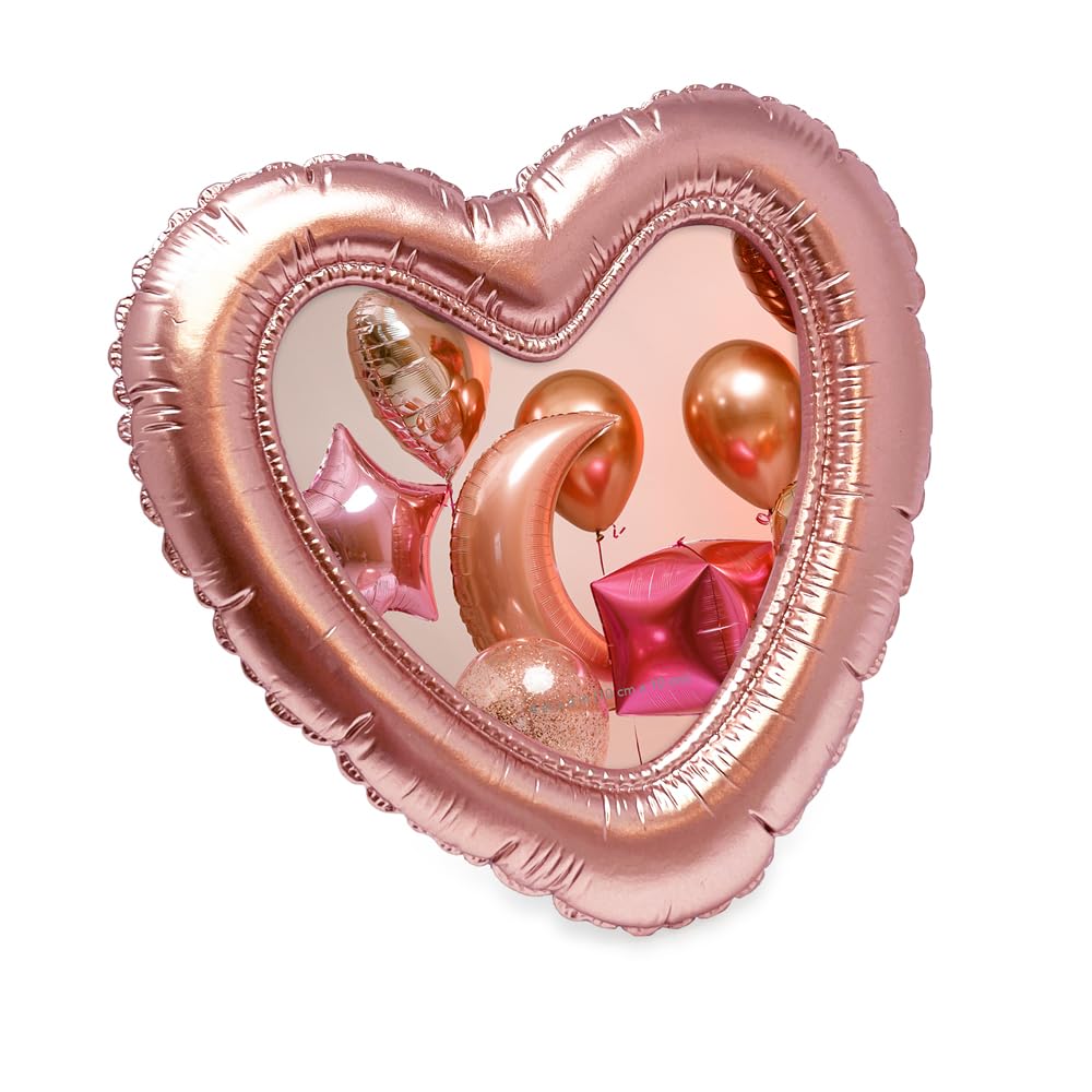 New Balloon Heart-shaped Picture Frame with Easel & Hook Home Décor